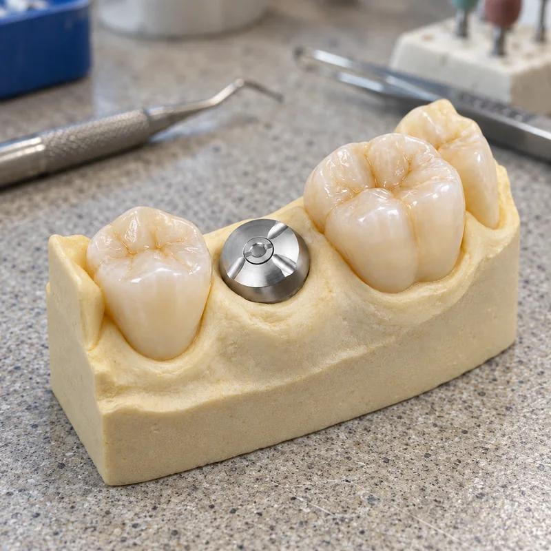 Encode healing abutment