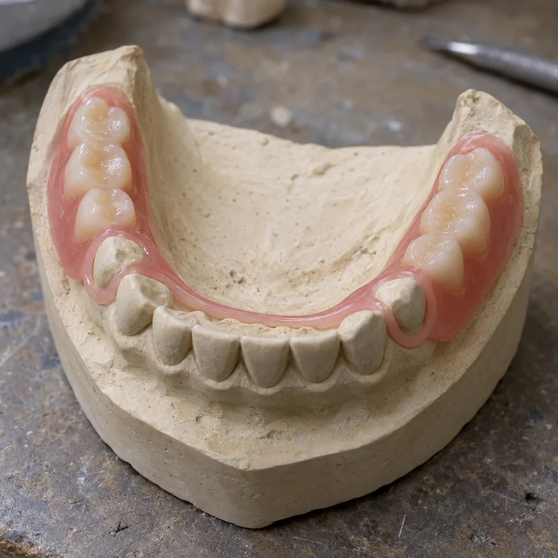 A flexible partial on its model