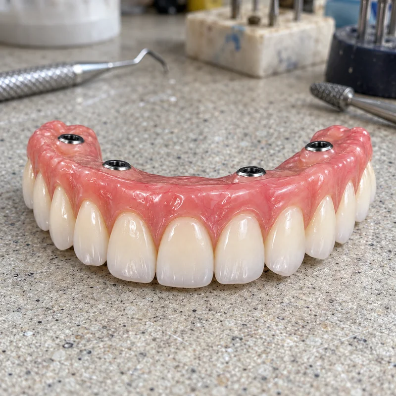 A full-arch hybrid