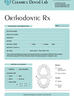 Orthodontic Rx